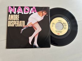 NADA rare Single  Amore disperdato Kult Top 80's Synth Pop