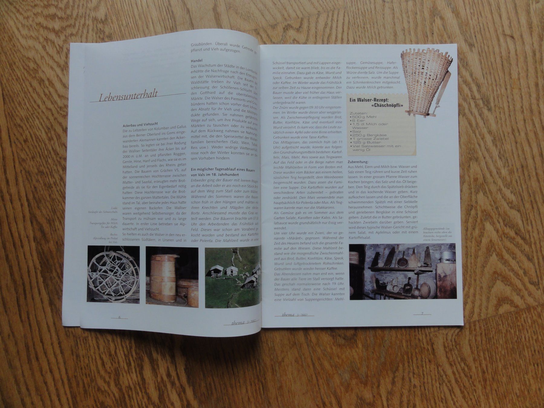 Riviste & Magazine: Die Walser, thema Heft – Nuovo (secondo la descrizione) da Riedholz venduto da Taweva 2