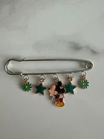 Anstecknadel Mickey, Sterne & Blumen