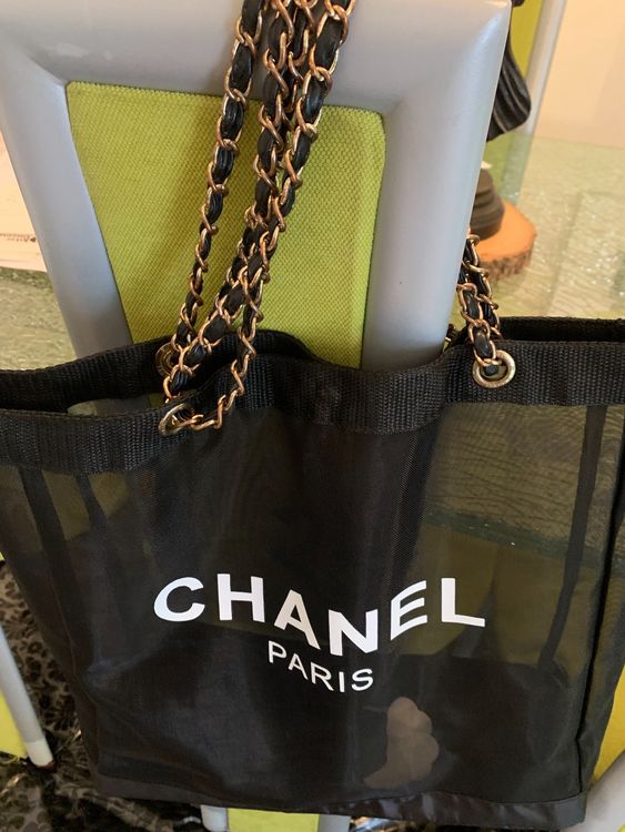 Sac shop chanel plage