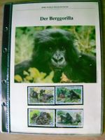 WWF Der Berggorilla Broschüre mit Briefmarken guter Zustand