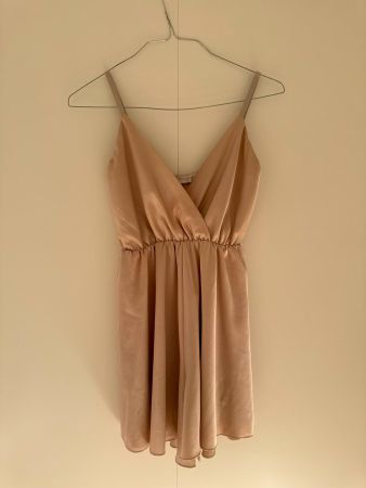 Vestito color champagne taglia unica