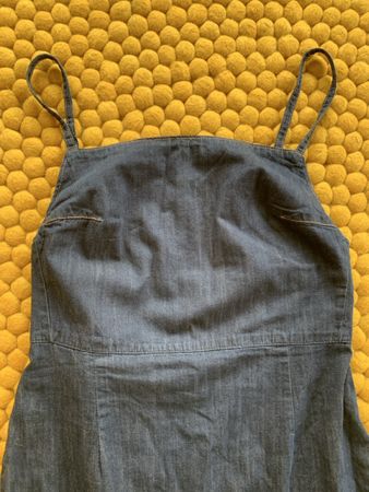 Robe longue en jean Zara  taille M état comme neuve