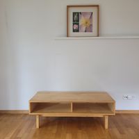 Buche Massivholz TV-Möbel/Bank 