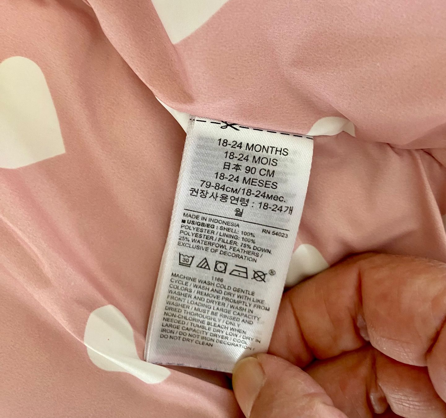Gap Altro abbigliamento per bambina: Gap Wende Daunen Weste – Usato da Zürich venduto da Sol65 3