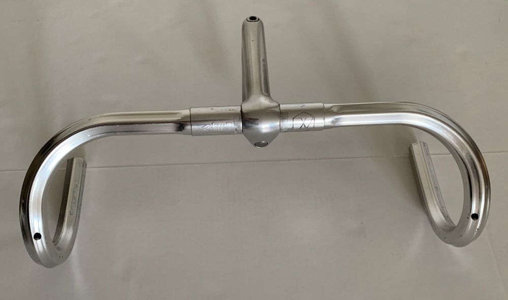 Guidon Vintage Cinelli EXA Hexagonal 26,4 Mm - 400 Mm - Pour Vélo De Course - Italie