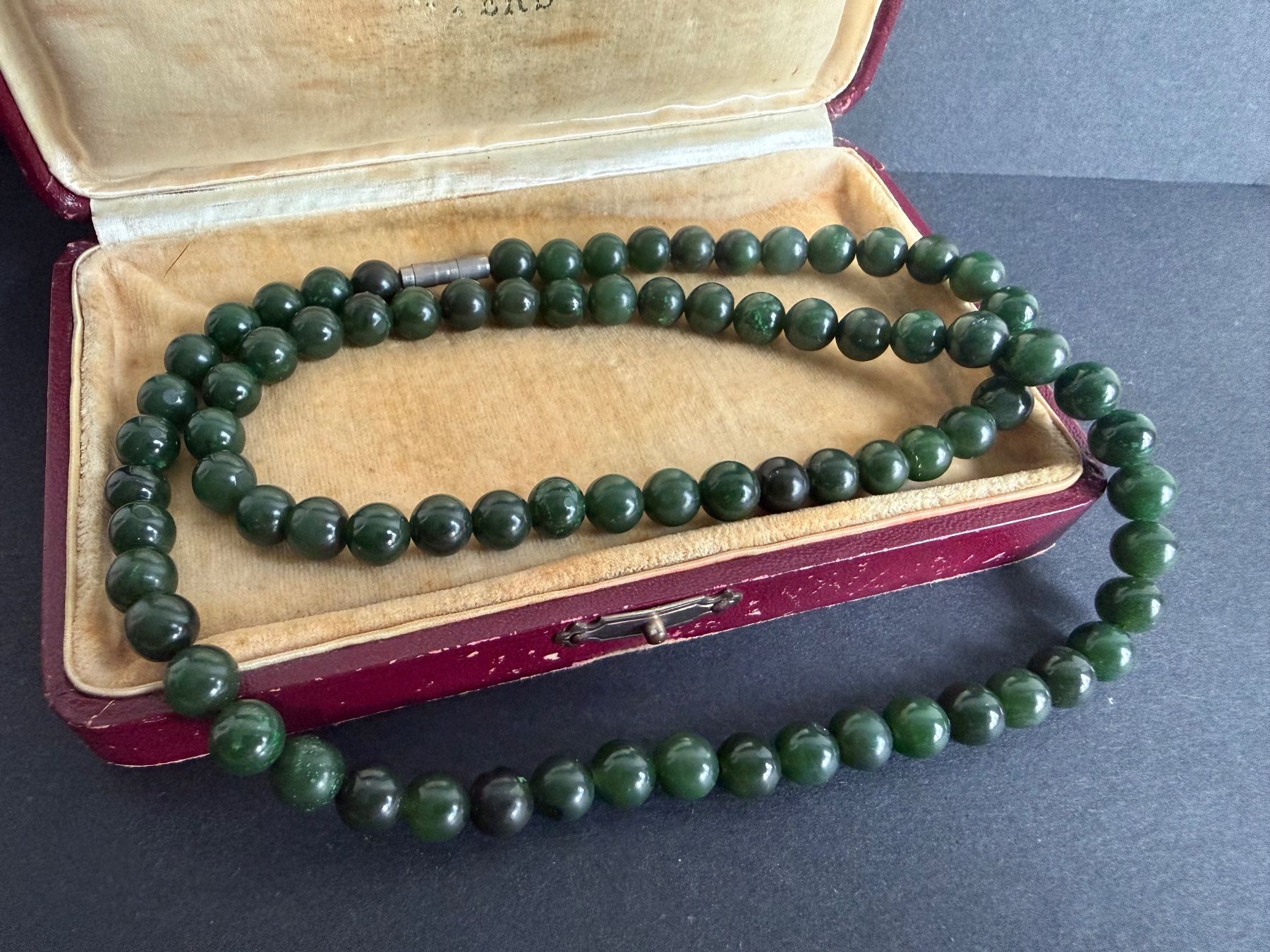 Catenine: Vintage Jade Kette – Usato da Spiegel b. Bern venduto da Rogger72 2