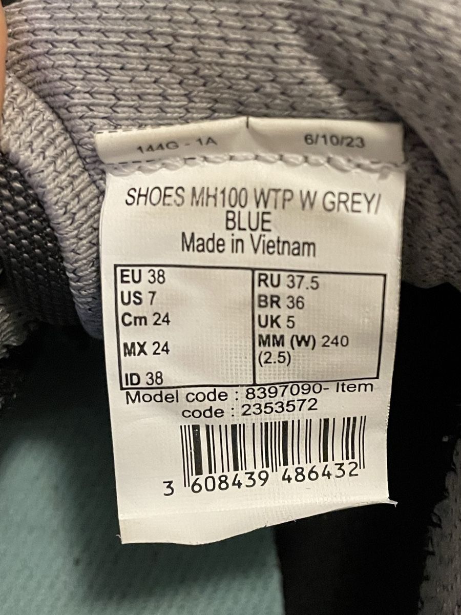 Scarpe da donna: Quechua Wanderschuhe Damen Gr 38 – Usato da Zürich venduto da 01pippa 5