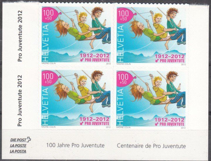 Tous les timbres: SBK J405B im 4er-Block postfrisch – D'occasion à Bürglen TG par StampGraf