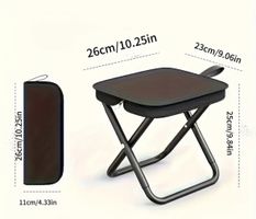 Neuer Faltbarer Hocker - Ideal für Camping & Outdoor!