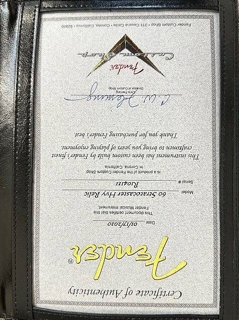 Musikinstrumente: Fender Stratocaster Custom Shop – Neu und originalverpackt aus Kleinandelfingen von harleyluja 4