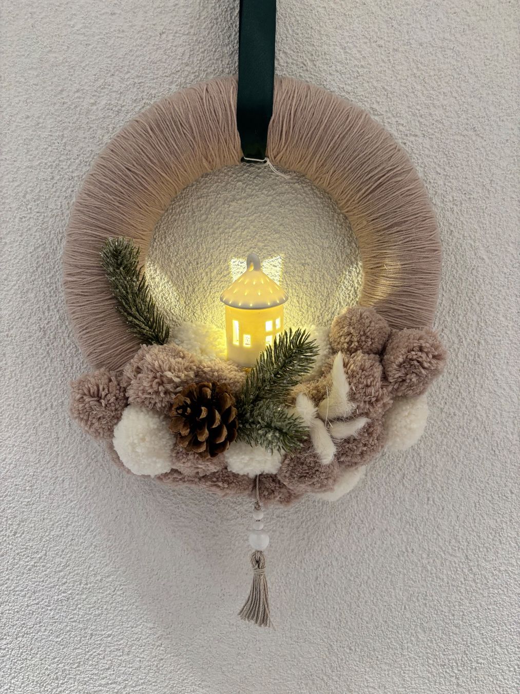 Tutte le decorazioni: Deko Türkranz mit Beleuchtung, Handarbeit – Nuovo e nell'imballaggio originale da Schiers venduto da mar_mv2h