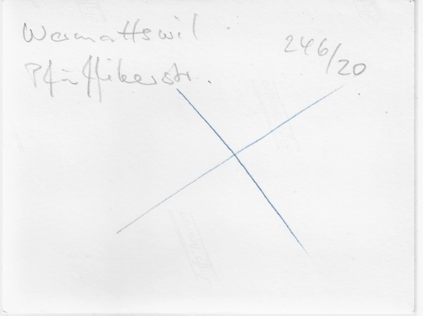 Cartoline postali: Flugaufnahme Wermatswil – Antico da Ettingen venduto da Kartenplanet 1