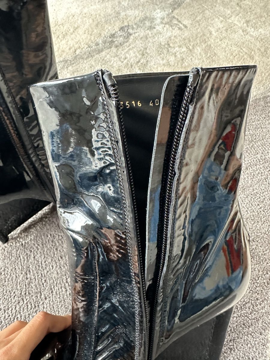 Balenciaga Damenschuhe: Balenciaga leather boots size 40- used ONCE – Gebraucht aus Kilchberg von AK_KB 7