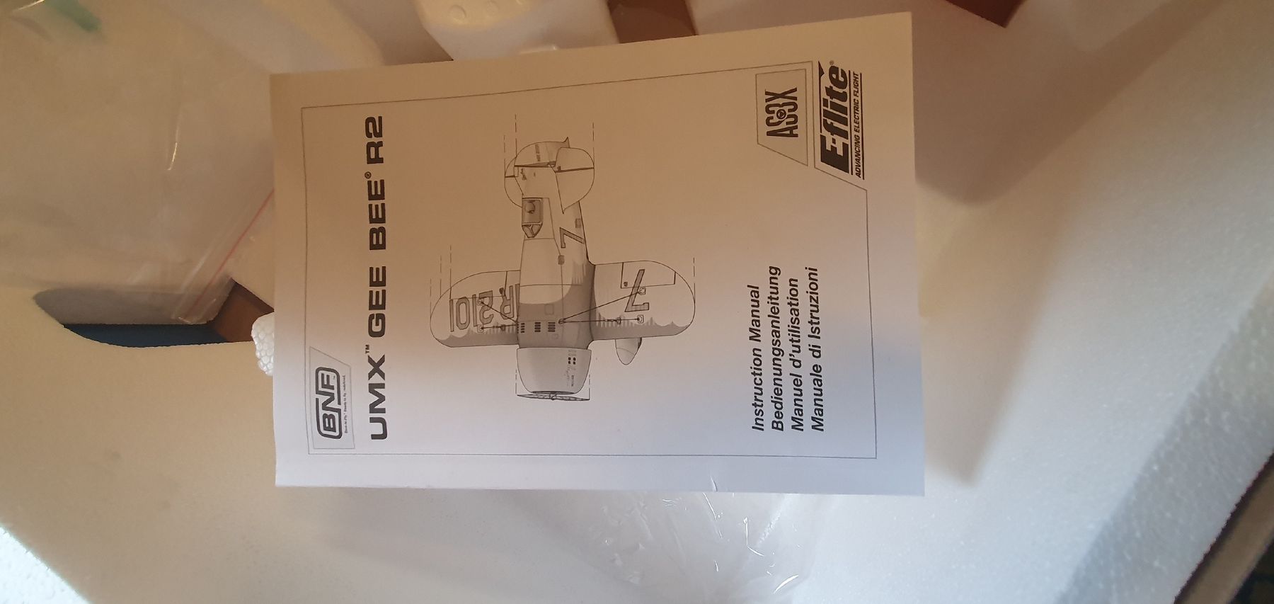 E-Flite Modellismo RC: UMX GEE BEE R2 E-flite – Nuovo e nell'imballaggio originale da Burgdorf venduto da schlange034 2