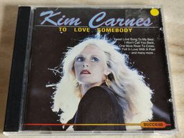 KIM CARNES - TO LOVE SOMEBODY - Vergriffen und selten
