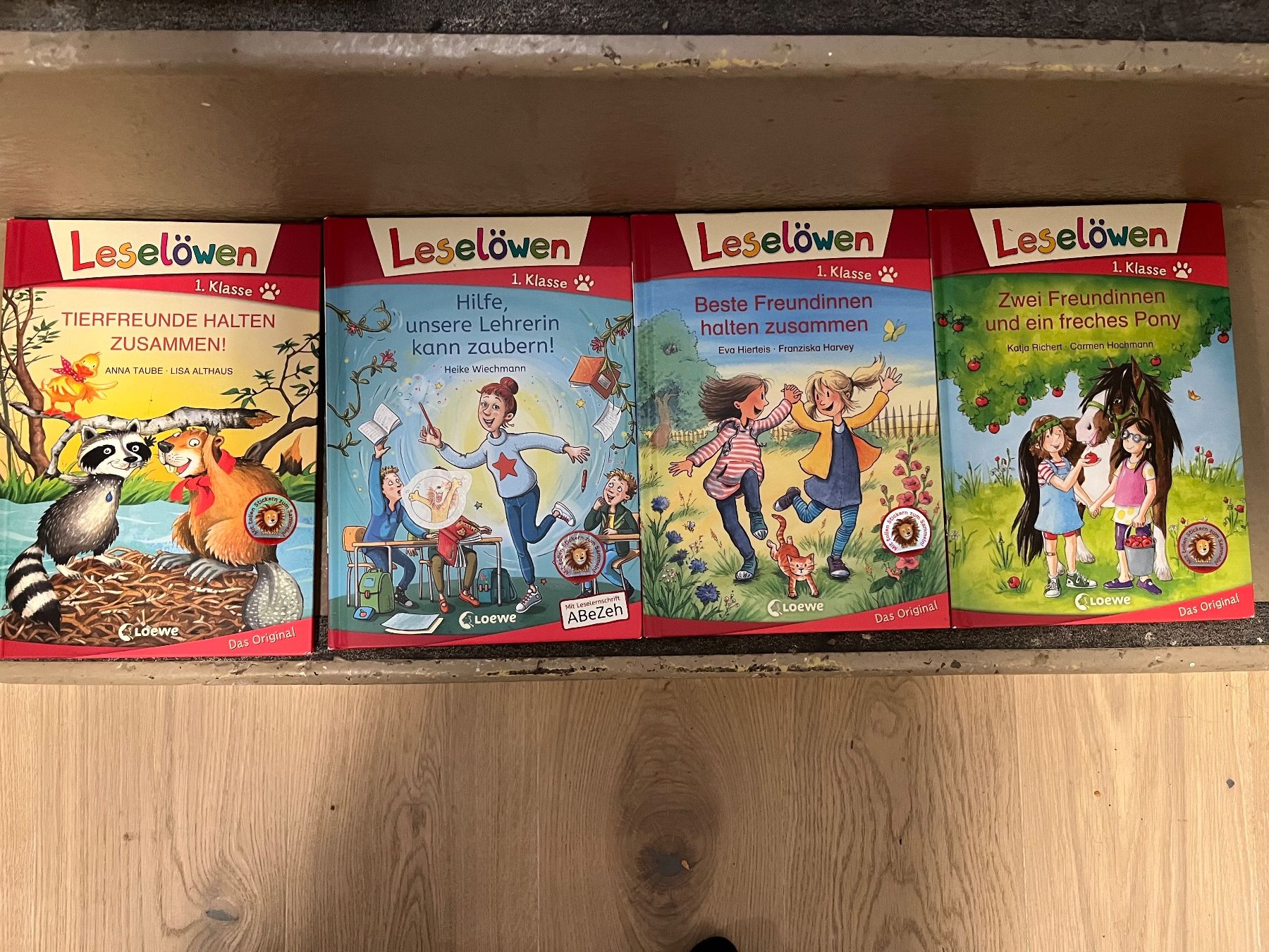 Libri: Leselöwen 1. Klasse: 4 Bücher – Usato da Birmensdorf ZH venduto da linso699