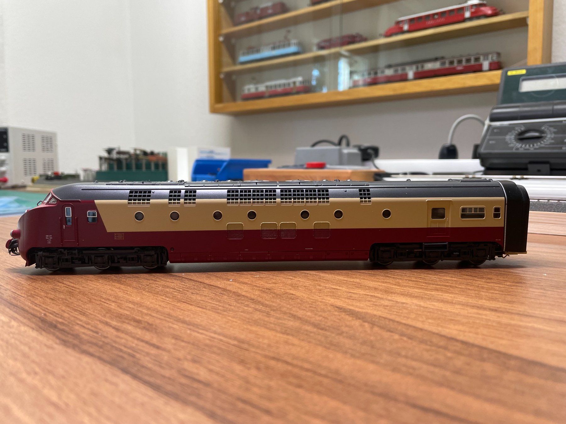 Roco Modellini di ferrovie: Roco TEE-Dieseltriebzug RAm der SBB in DC analog – Usato da Villmergen venduto da Mfritz 3