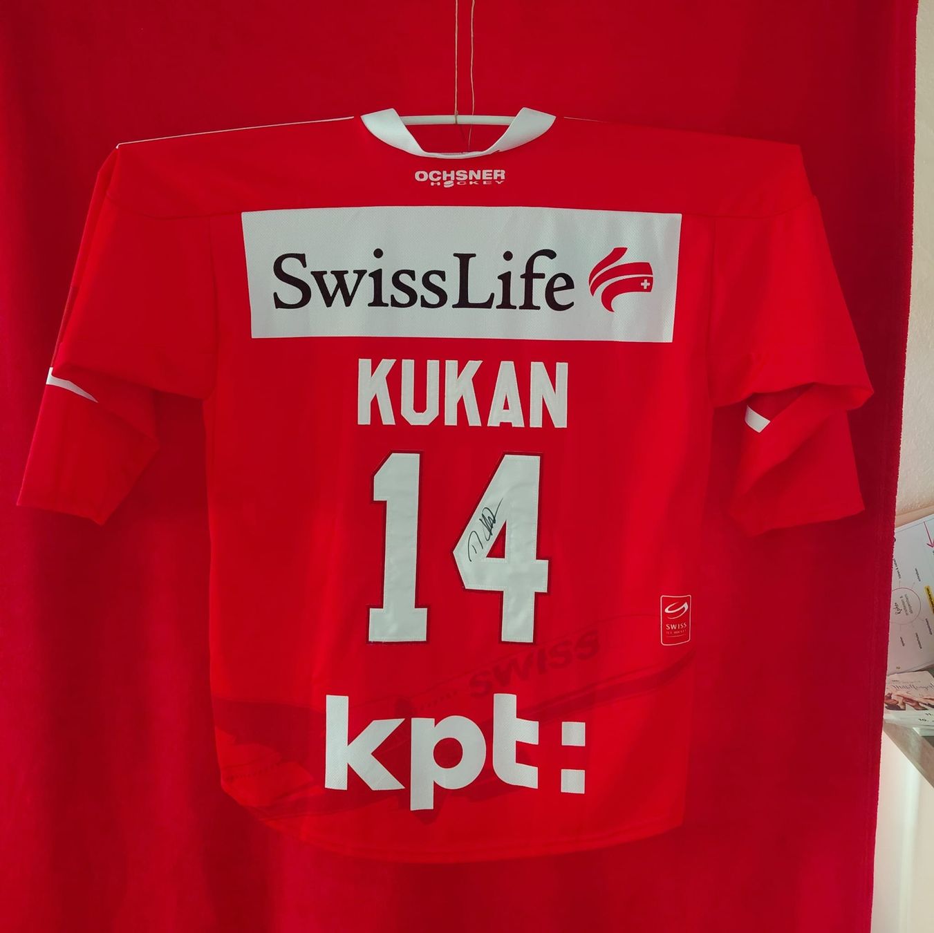 Gameworn Canottiere & Pantaloni: Swiss Eishockey Trikot Kukan – Usato da Wilen b. Wollerau venduto da Sousi82 3