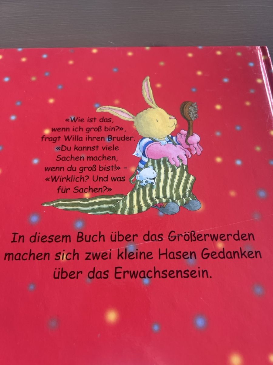 Libri: Wie ist das, wenn ich gross bin? – Usato da Seon venduto da Sunny-Schmuck78 1