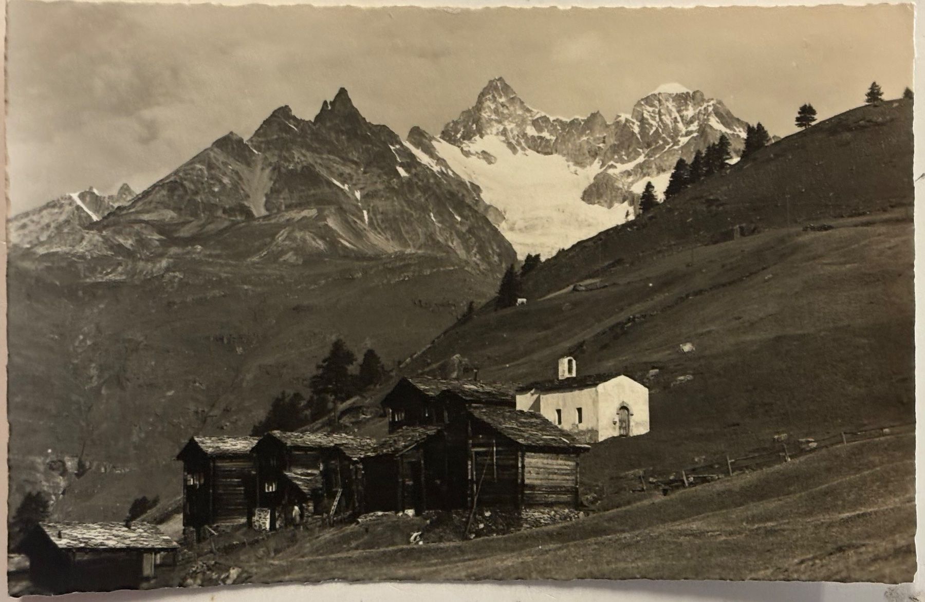 Cartoline postali: Vintage E. Gyger - Zermatt, Findelen – Usato da Frauenfeld venduto da Merk52