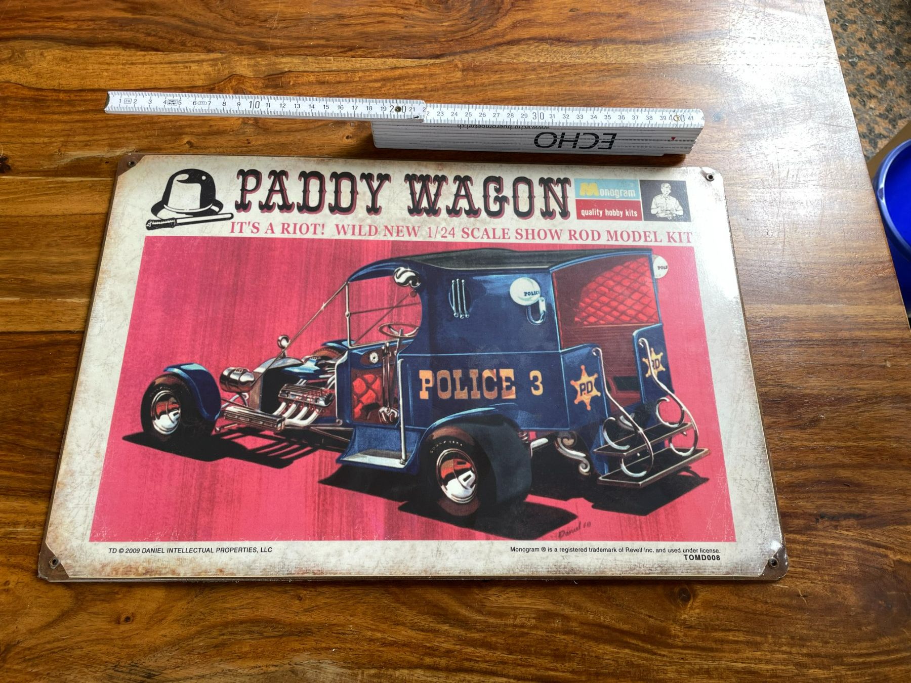 Schilder: Blechschild Monogramm Paddy wagon – Neu (gemäss Beschreibung) aus Wohlen AG von Erelpowerline