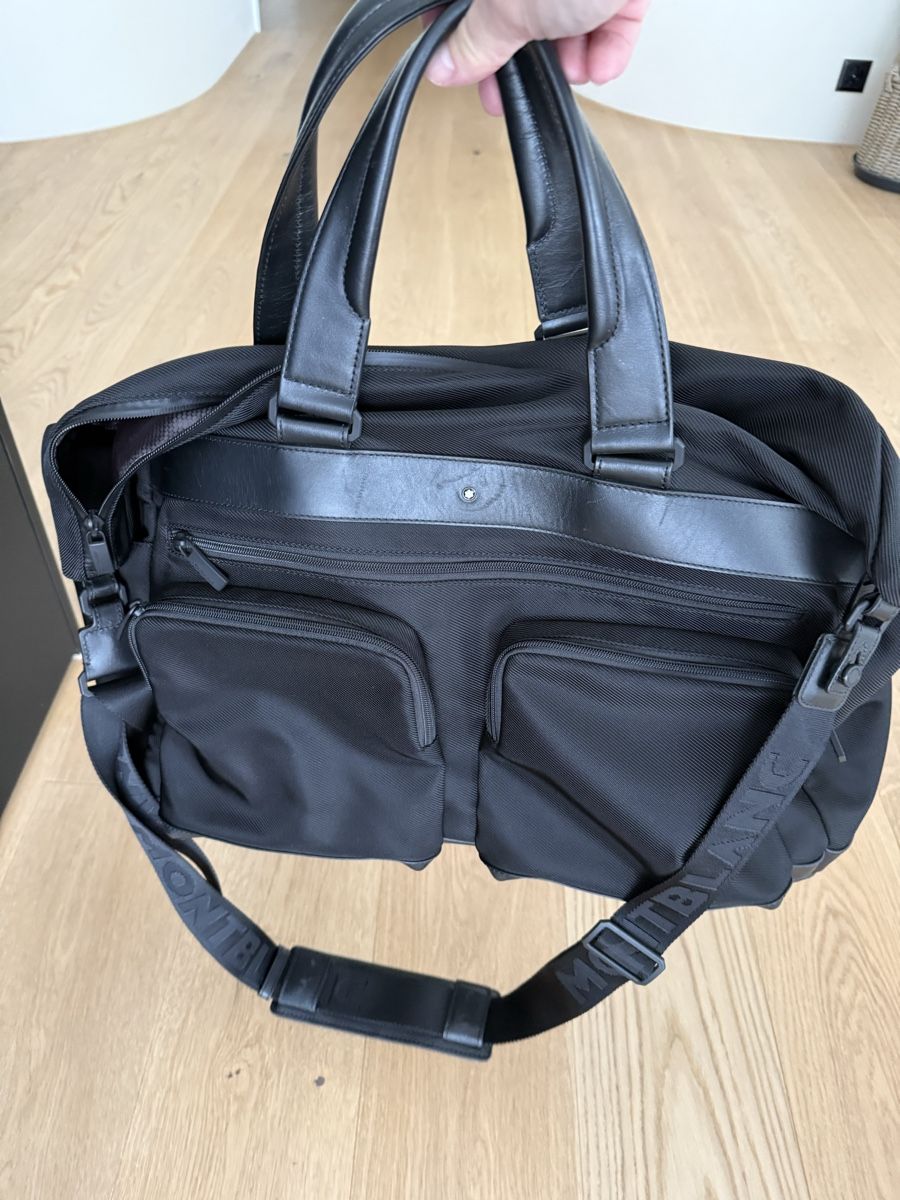 Montblanc Borse: Montblanc Nightflight Duffle Bag Top – Usato da Erlinsbach venduto da homer2478 4