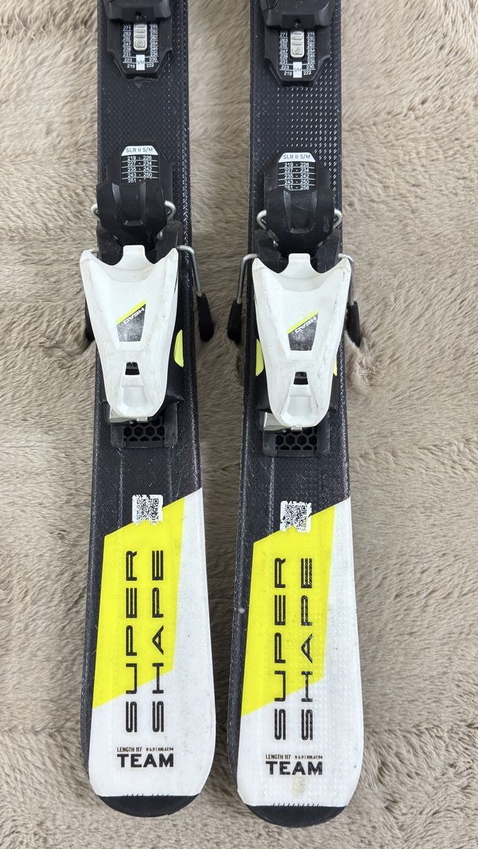 Head Sci: Ski Head Supershape 117cm Team mit Bindung – Usato da Dietlikon venduto da Ajan.001 2