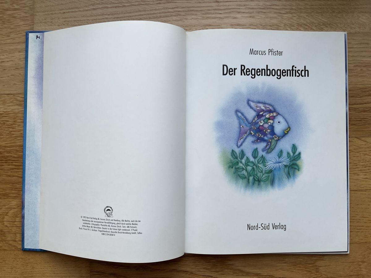 Libri: 2 Bücher vom Regenbogenfisch – Usato da Zürich venduto da yeti044 1