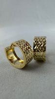 Ohrringe / Creolen in 585 Gold / 14 Karat
