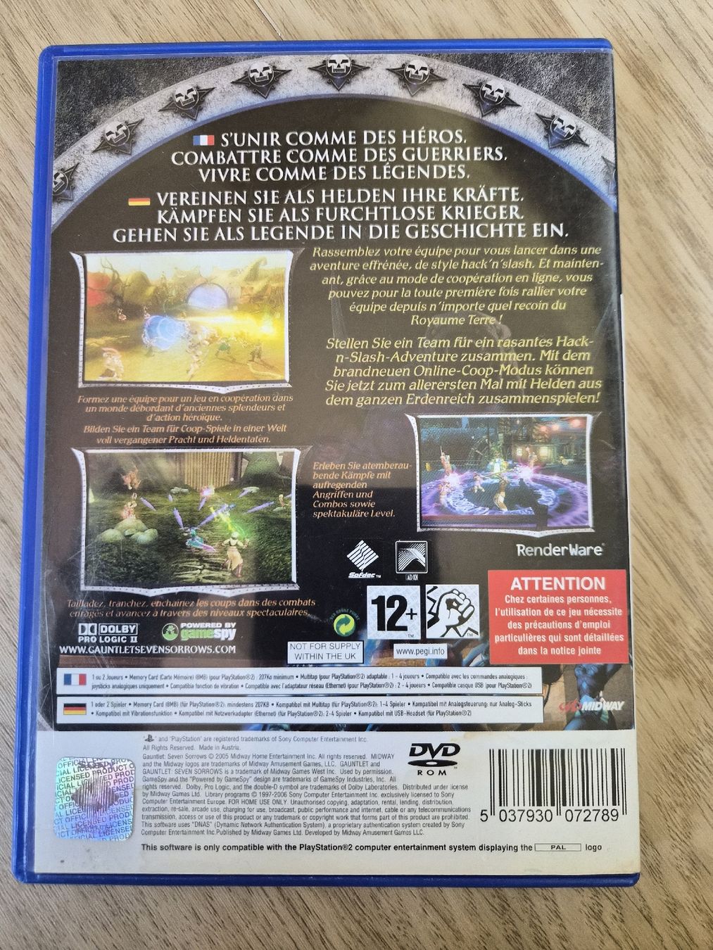 Sony Giochi: Jeu PlayStation 2 Gauntlet Seven Sorrows  – Usato da La Joux FR venduto da car_ck96 2