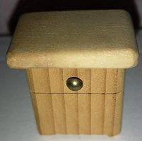 Puppenstube Möbel Nachttisch aus Holz