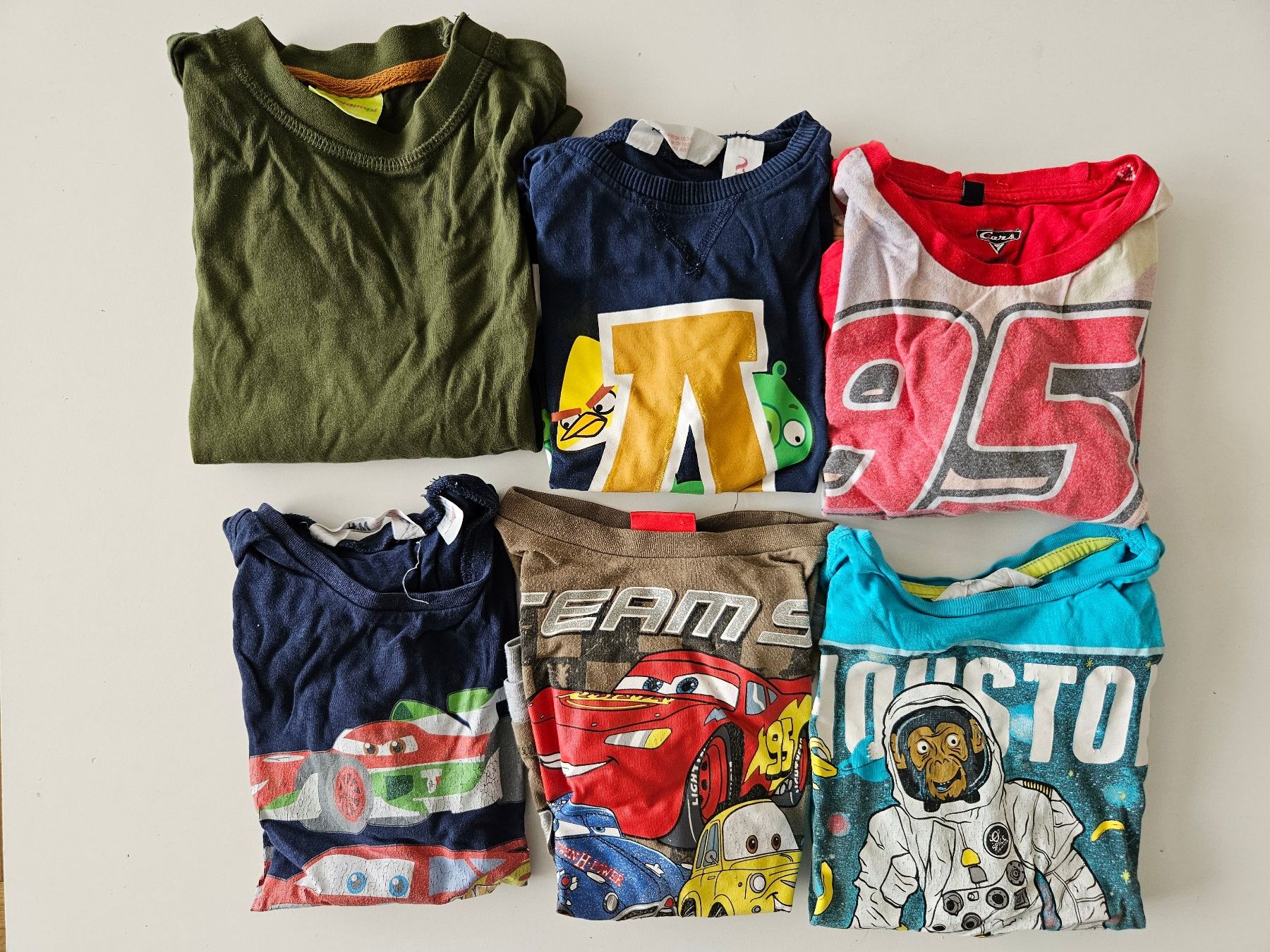 Lotti & Set di vestiti: Set Shirts Langarm 6 Stück ca. Gr. 98/104 – Usato da Unterengstringen venduto da saraman