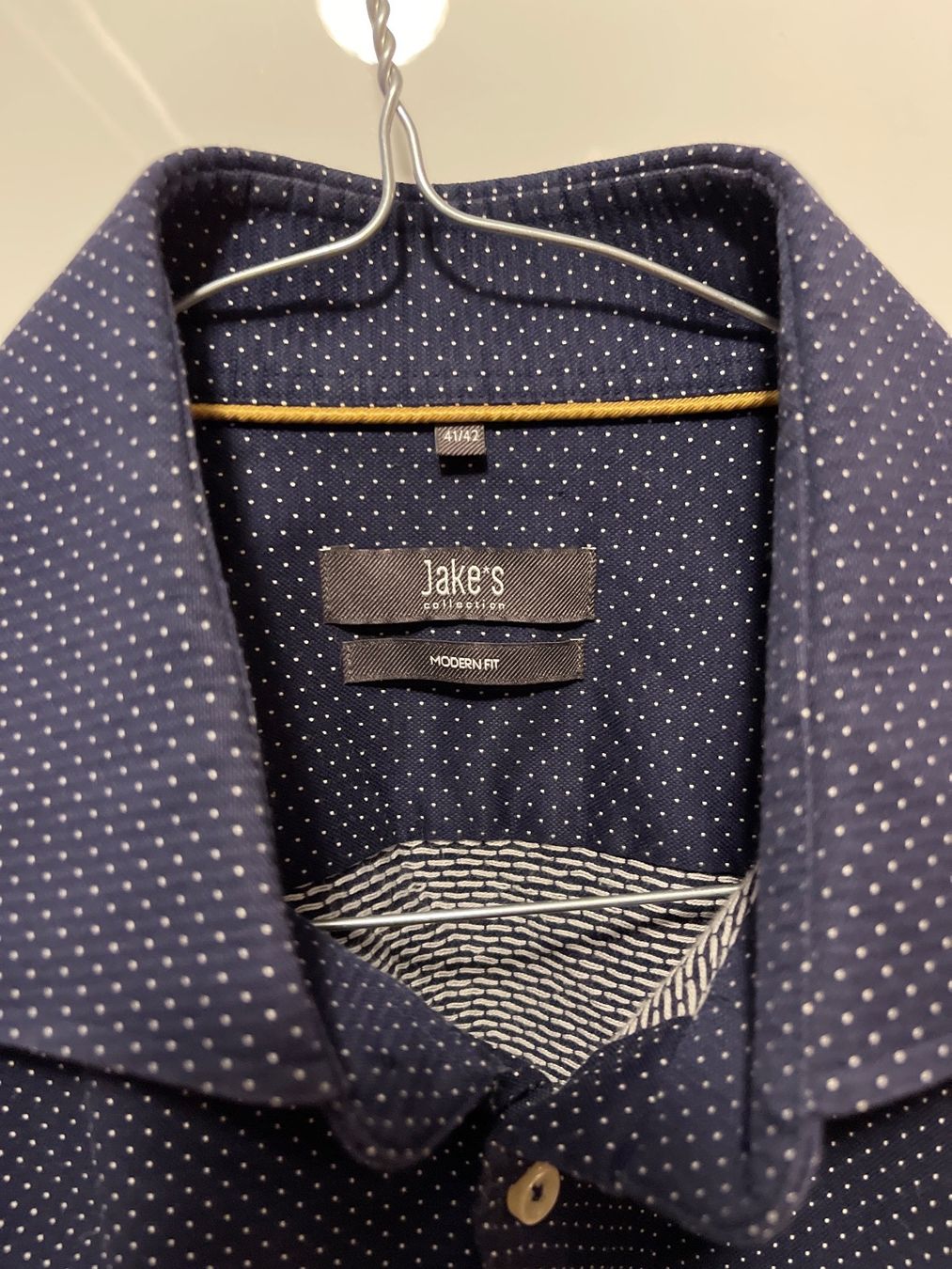 Camicie: Jakes Hemd, blau, Größe 41/42 – Usato da Pfaffhausen venduto da Geraldine12 1