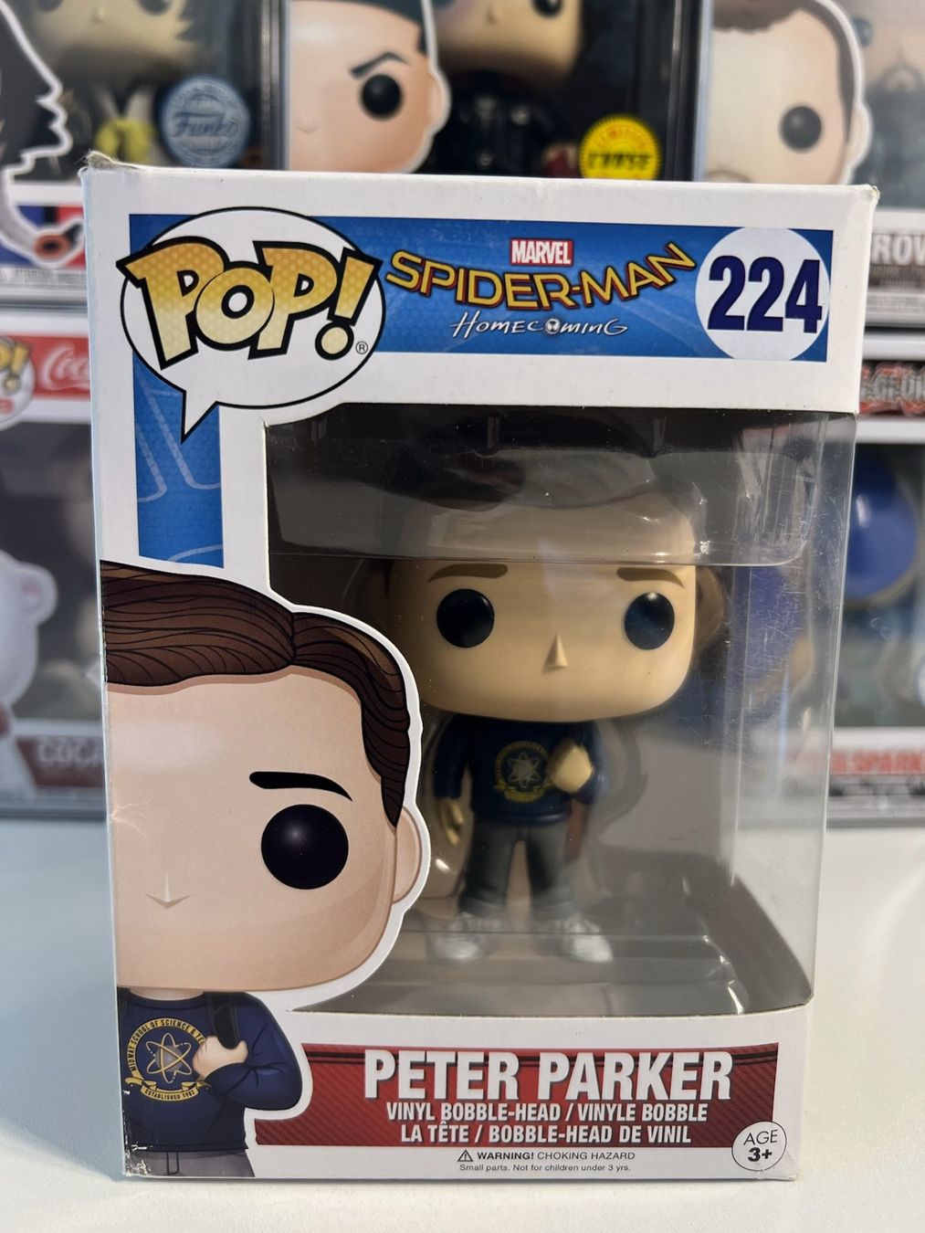 Funko Figuren: Funko POP! Spider-Man Homecoming Peter Parker – Gebraucht aus Le Mouret von perfectbijou