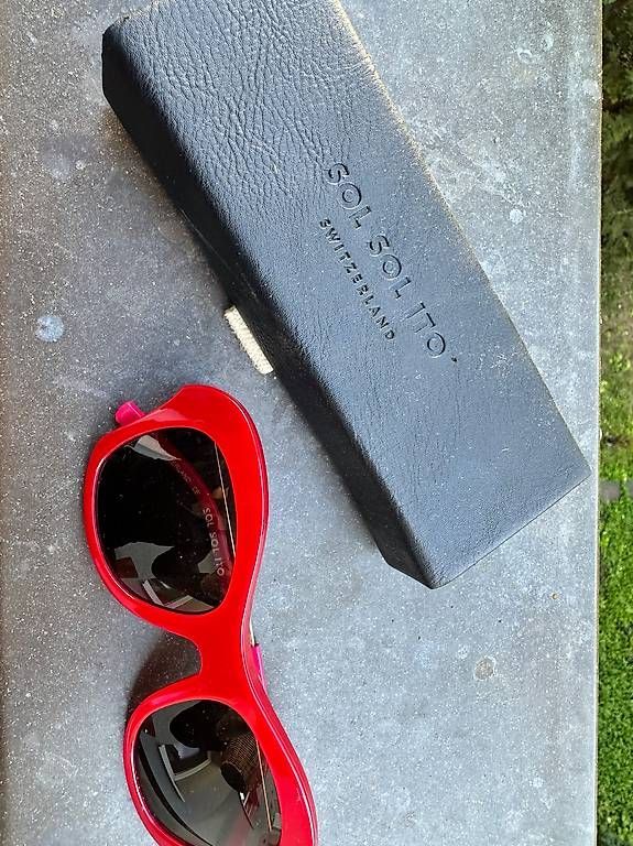 Occhiali & Lenti: Rote Sol Sol Ito Sonnenbrille mit Original-Etui – Usato da Luzern venduto da dariajenni 2