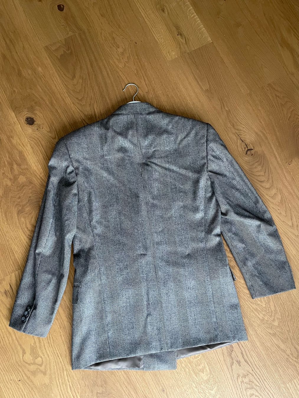 Corneliani Giacche: Corneliani Doppelreiher Blazer Glen Check grau/blau – Usato da Lyss venduto da Sandroloco 2