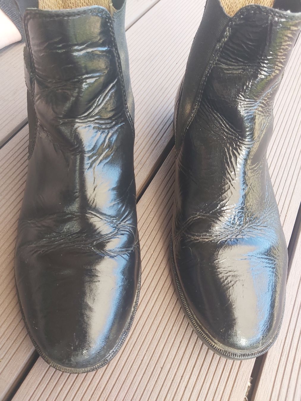 Herrenschuhe: Reitstiefeletten aus echtem Leder, gr.38 – Gebraucht aus Gunzwil von Meli_kung 1