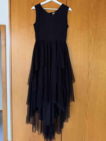 Robe à volants noire
