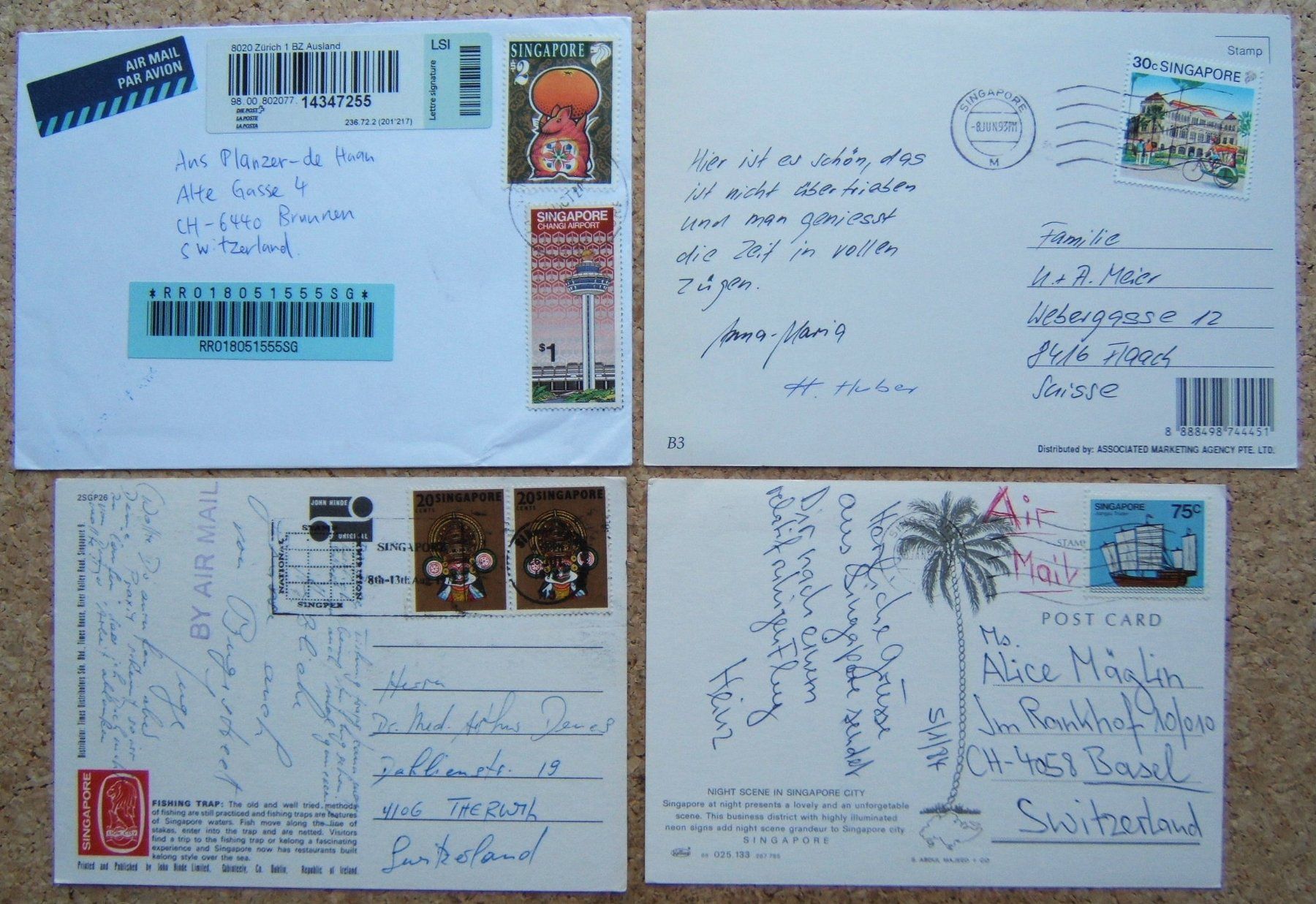 Alle Briefmarken: LOT SINGAPUR – Gebraucht aus Brunnen von Nonne04 2