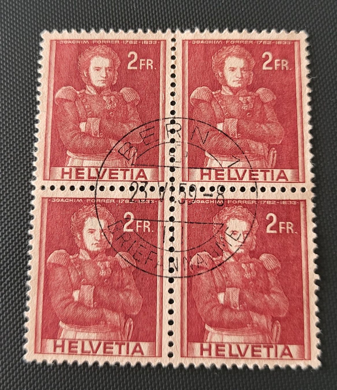 Tutti i francobolli: Viererblock Vollstempel briefmarke – Usato da St Gallen venduto da Stampsalshobby