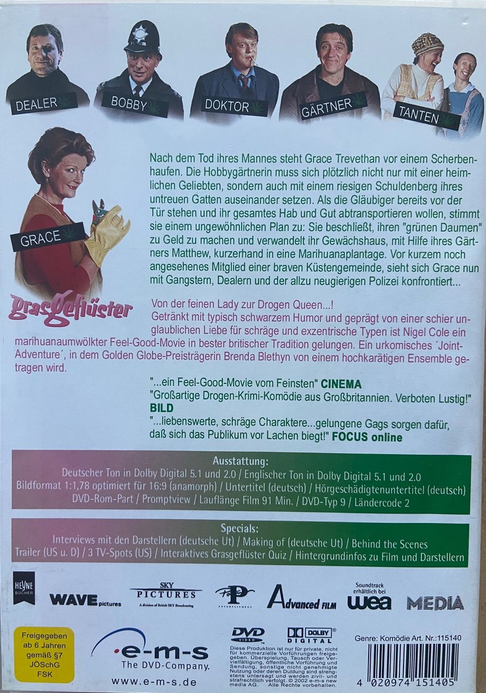 Tous les DVDs: Gras Geflüster – D'occasion à Widnau par ama_7xzk 1