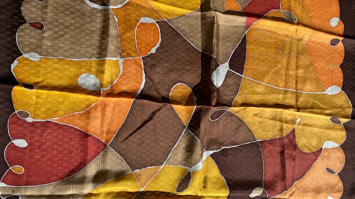Foulard & Sciarpe: farbenfrohe Seidentücher, handgemacht, neu – Nuovo (secondo la descrizione) da Wettswil venduto da Susannecarla 3
