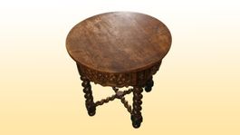 Antiker Historismus Tisch aus Holz
