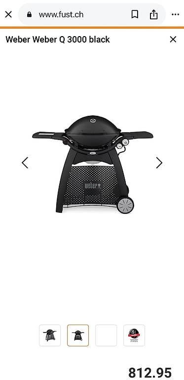 Grills: Barbecue Weber Q3000 – Gebraucht aus Yens von GIPE 4