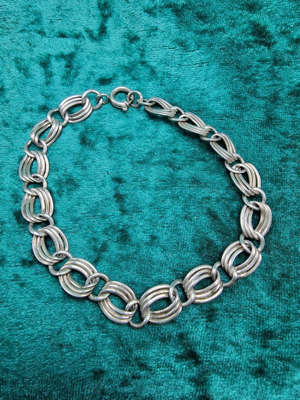 Armbänder & -reifen: Gebrauchtes, 0.800 Silber Armband – Gebraucht aus Bassersdorf von antik_leo 1