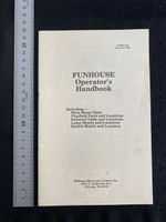 Flipper «Funhouse» Kleines Handbuch (Williams, 1999)