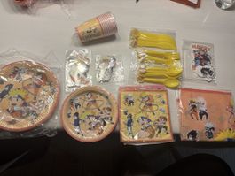Naruto Party Set für Geburtstag - Komplett Neu & Original!