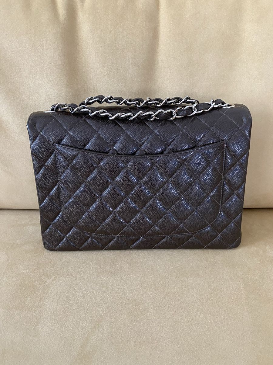 Chanel Borse: Chanel Jumbo vintage single Flap bag – Usato da Matten b. Interl venduto da ulrichh 1