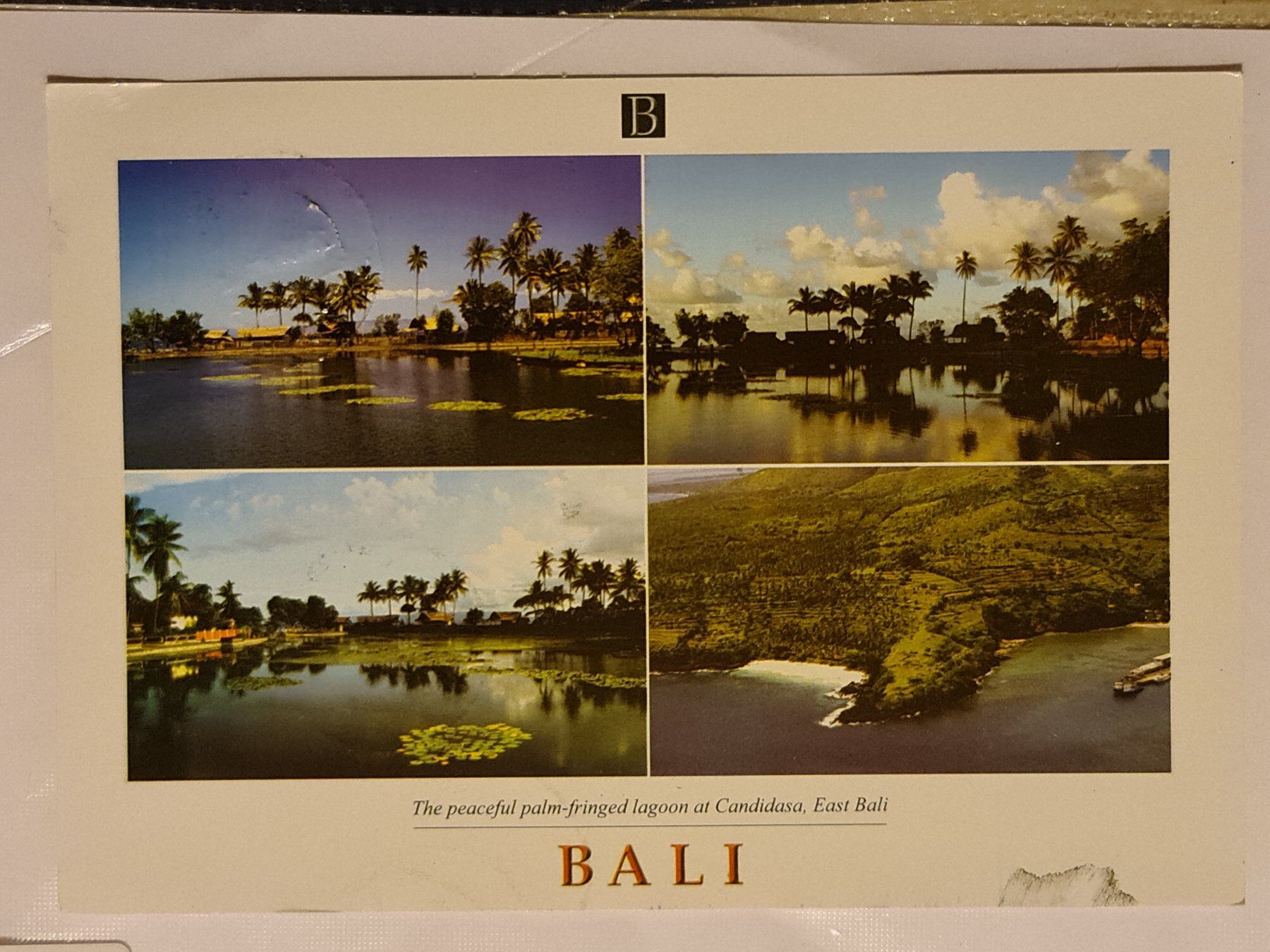 Cartoline postali: Ansichtskarte Bali Candidasa Indonesien – Usato da Dintikon venduto da Vexi